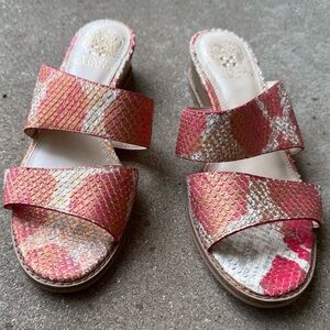 Vince Camuto Women's Relindie Demi-Wedge Sandals